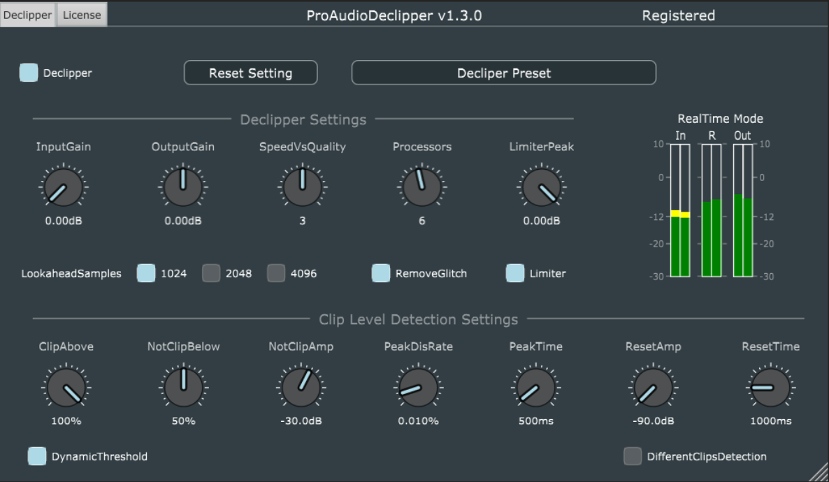 ProAudioDeclipper - Audio Declipper Plugin